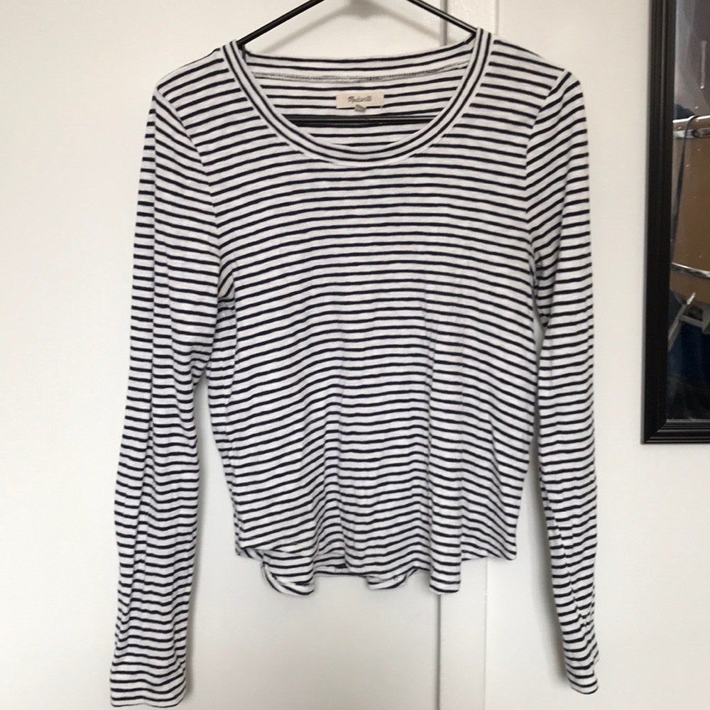 Long sleeve striped women’s Madewell thermal